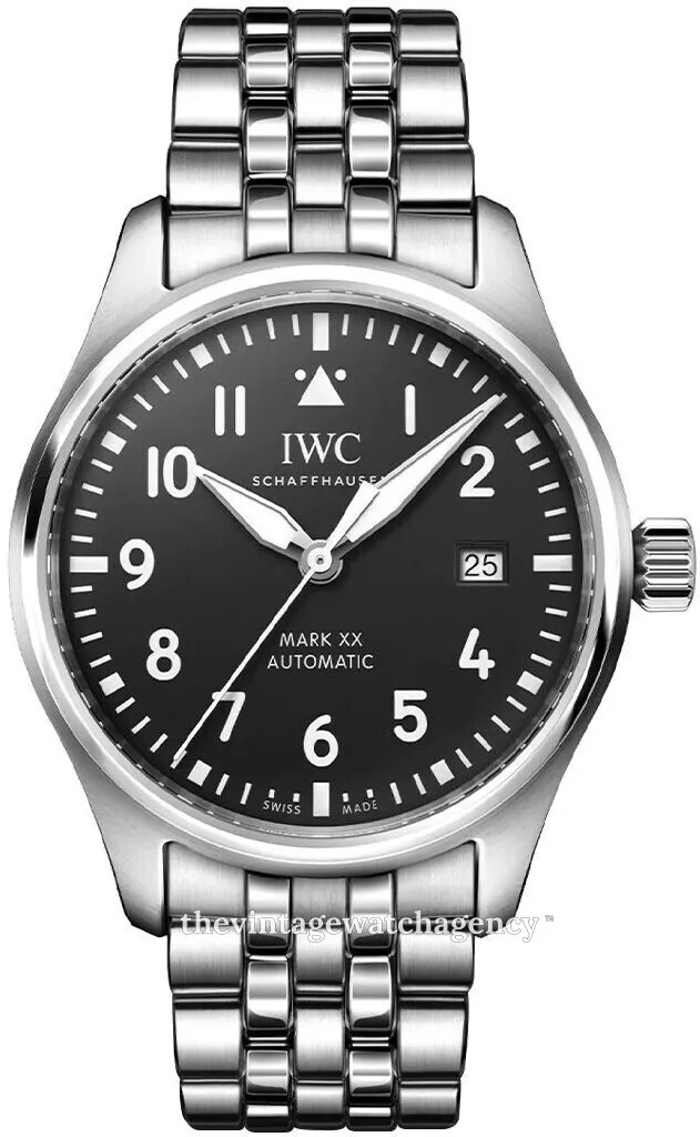 IWC Pilot IW3282-02 40mm Stainless steel Black