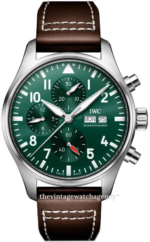 IWC Pilot IW3780-05 43mm Stainless steel Green