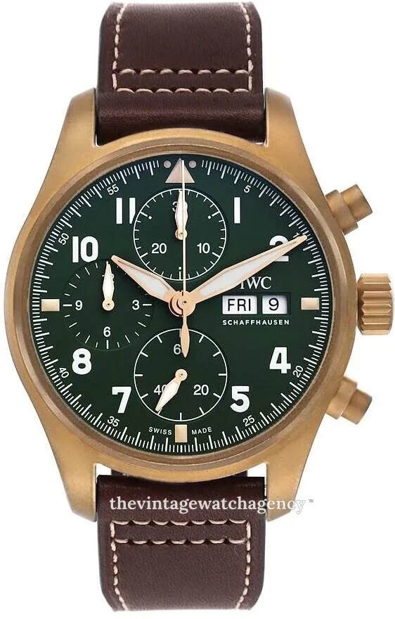 IWC Pilot IW387902 41mm Bronze Green