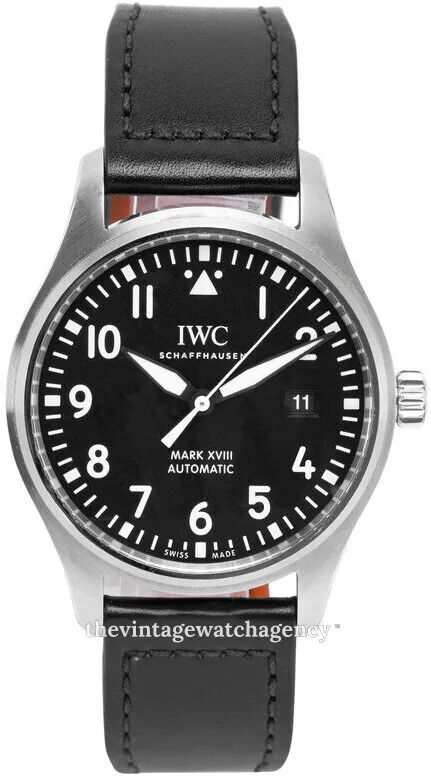 IWC Pilot Mark IW327009 40mm Stainless steel Black