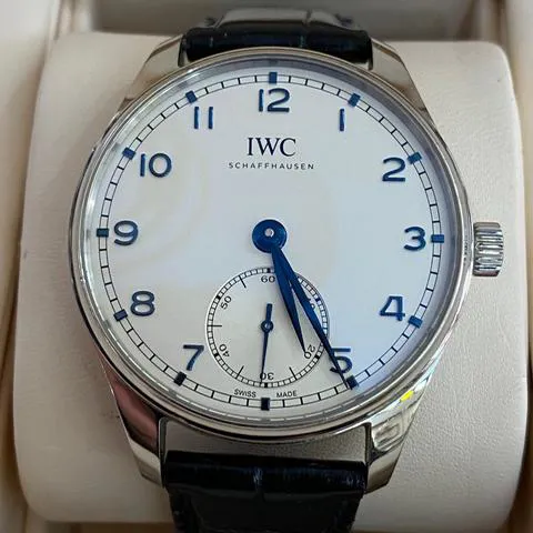 IWC Portugieser IW358304 40.5mm Stainless steel Silver