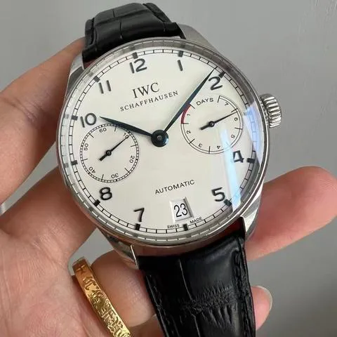 IWC Portugieser IW500107 42mm Stainless steel Silver