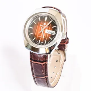 Jaeger-LeCoultre Club Stainless steel Brown