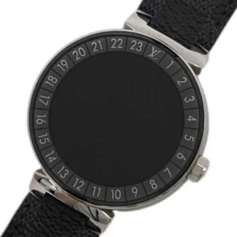 Louis Vuitton QA004Z 42mm Stainless steel Black