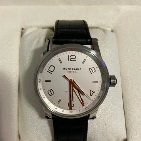 Montblanc TimeWalker 109136 42mm Stainless steel Silver 9