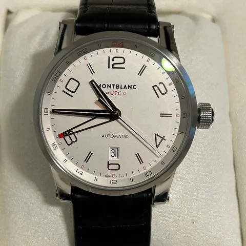 Montblanc TimeWalker 109136 42mm Stainless steel Silver 10