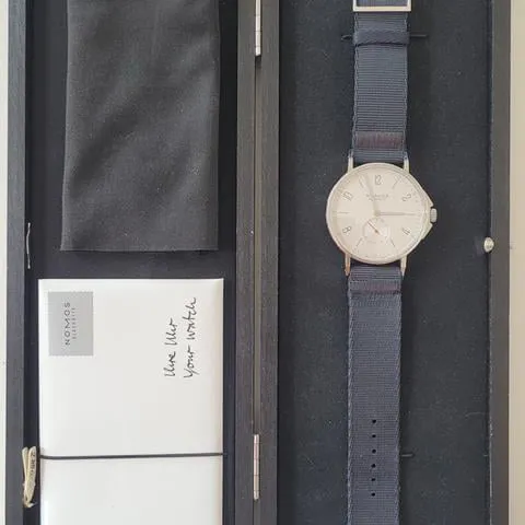 NOMOS Ahoi 550 40mm Stainless steel White