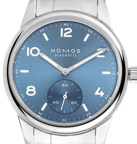 NOMOS Club 750 37mm Stainless steel Blue