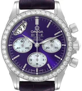 Omega De Ville 422.18.35.50.10.001 Stainless steel Purple