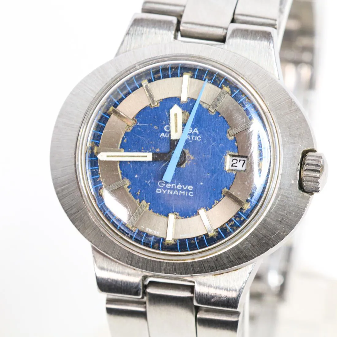 Omega Dynamic 30mm Stainless steel Blue 1