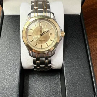 Omega Seamaster 120M 2311.11.00 Yellow gold and Stainless steel Champagne