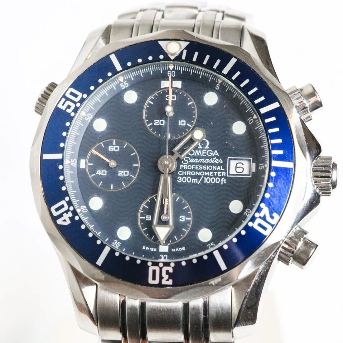 Omega Seamaster Professional 43mm Stainless steel Blue 1