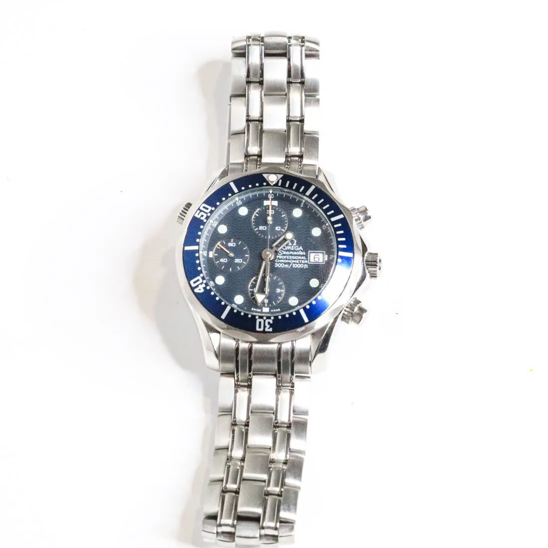 Omega Seamaster Professional 43mm Stainless steel Blue 2