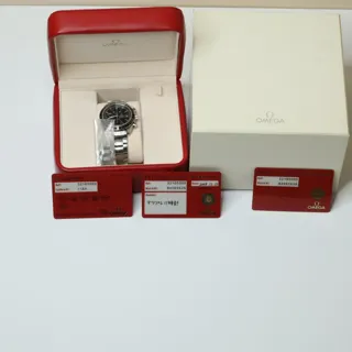 Omega Speedmaster Date 32105000 Stainless steel Black