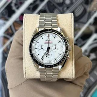 Omega Speedmaster Moonwatch 310.30.42.50.04.001 Stainless steel White