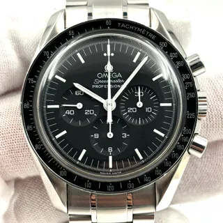 Omega Speedmaster Moonwatch 3570.50.00 Stainless steel Black