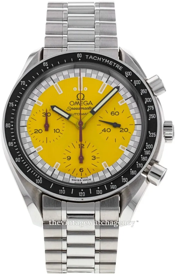 Omega Speedmaster Reduced 3510.12.00 39mm Stainless steel Yellow