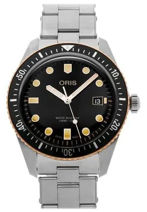 Oris Divers Sixty Five 01 733 7720 4354-07 8 21 18 42mm Stainless steel Black