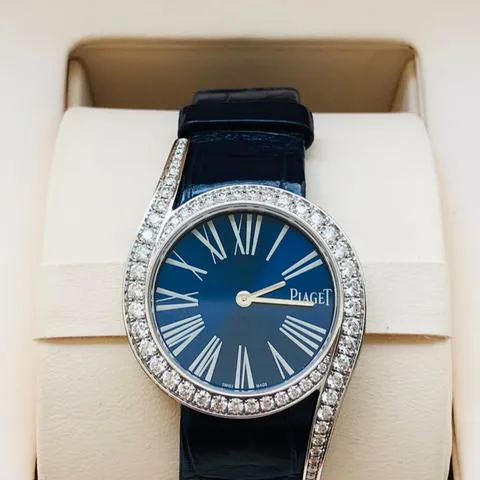 Piaget Limelight G0A42163 32mm White gold Blue