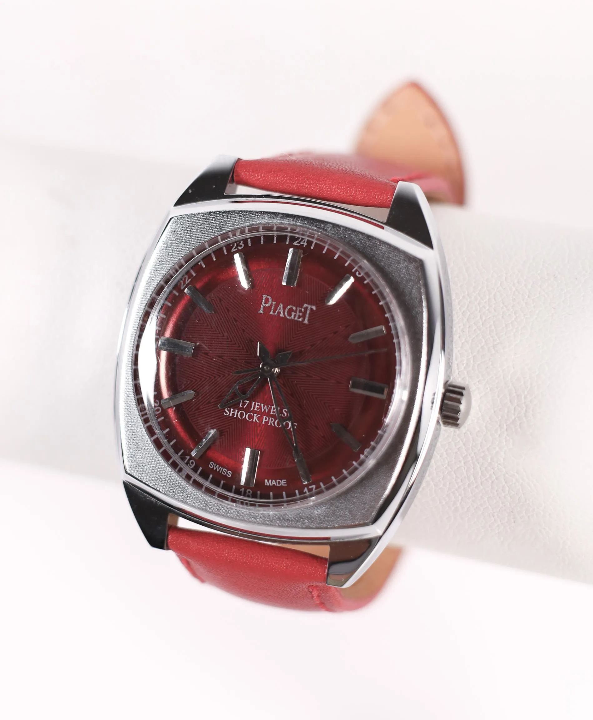 Piaget 37mm Stainless steel Red