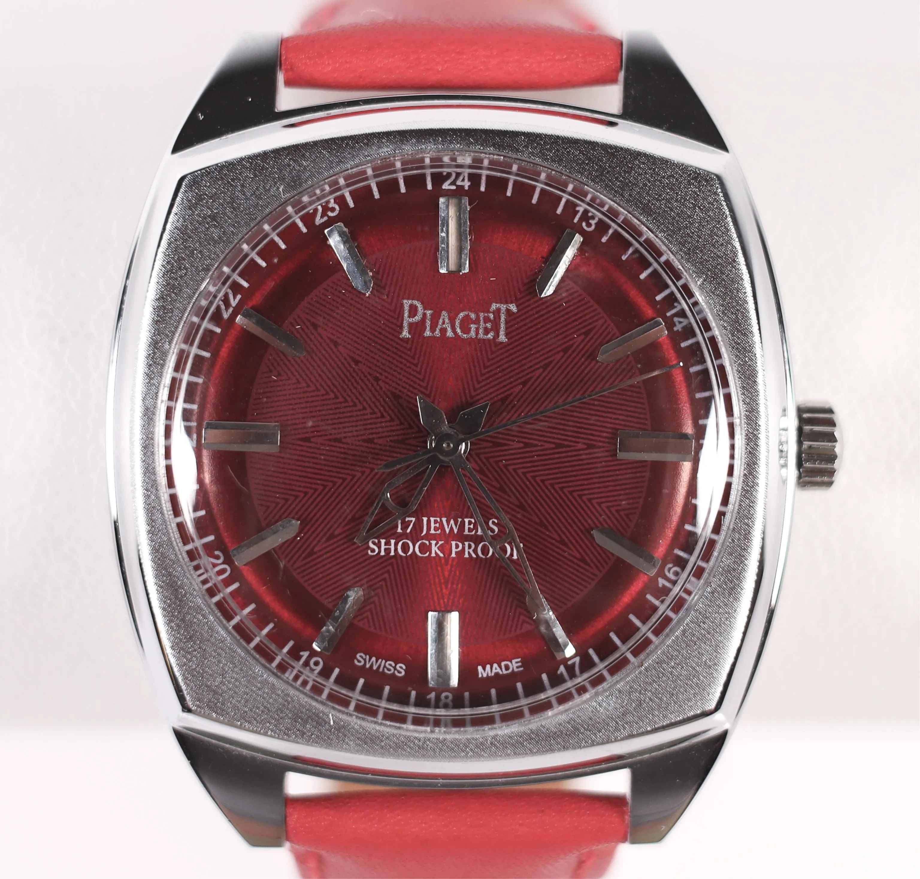 Piaget 37mm Stainless steel Red 1