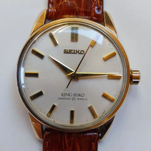 Seiko King 44-2000 36mm Yellow gold White