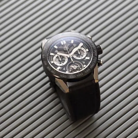 TAG Heuer Carrera CAR5A8Y.FC6377 45mm Titanium Black