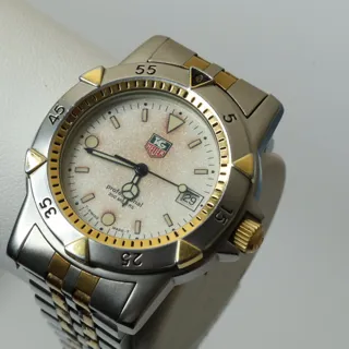 TAG Heuer Professional Stainless steel and Gold-plated White