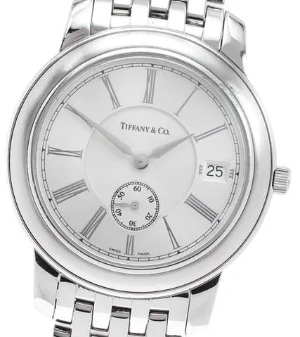 Tiffany 37mm Stainless steel Silver