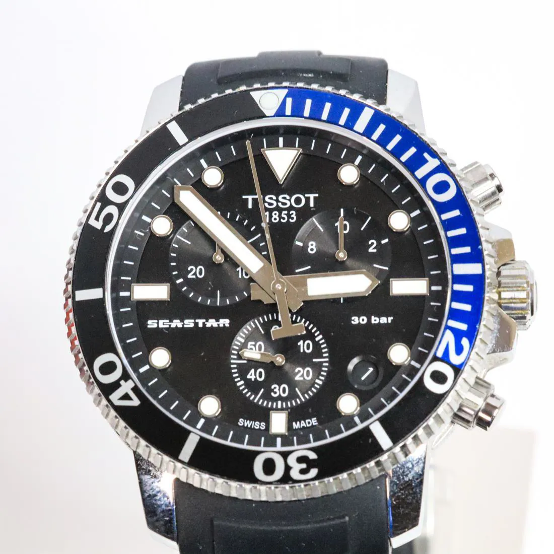 Tissot Seastar 1000 46mm Stainless steel Black 1