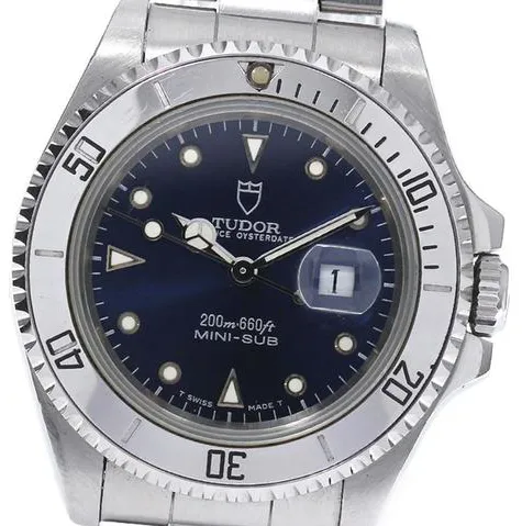 Tudor 73190 33mm Stainless steel Blue