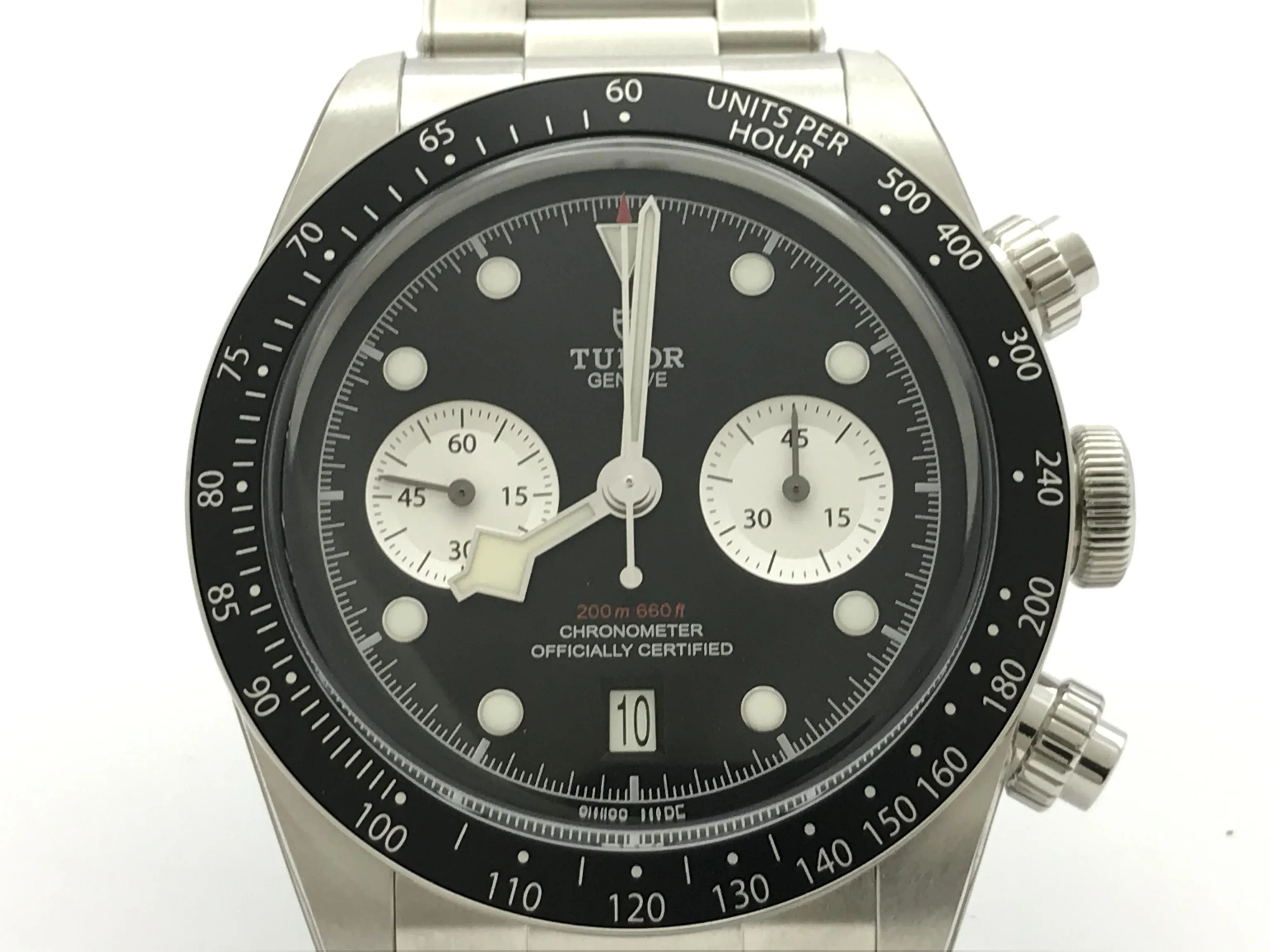 Tudor Black Bay Chrono 41mm Stainless steel Black