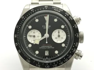 Tudor Black Bay Chrono Stainless steel Black