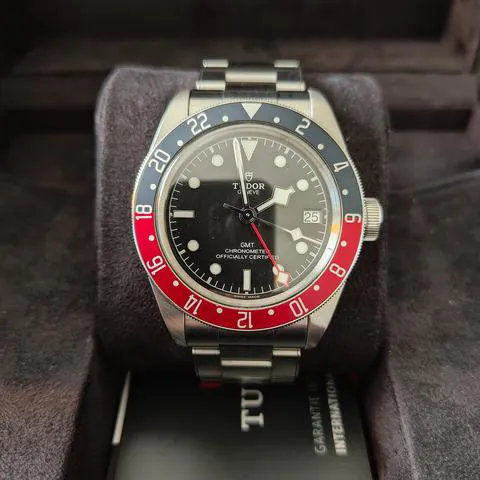 Tudor Black Bay GMT 79830RB 41mm Stainless steel Black