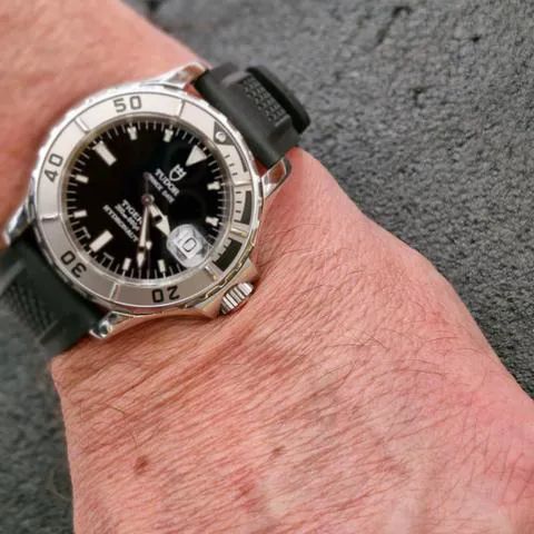 Tudor Hydronaut 89190P 40mm Stainless steel Black