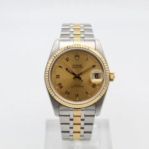 Tudor Prince Date 74033 34mm Yellow gold and Stainless steel Gold