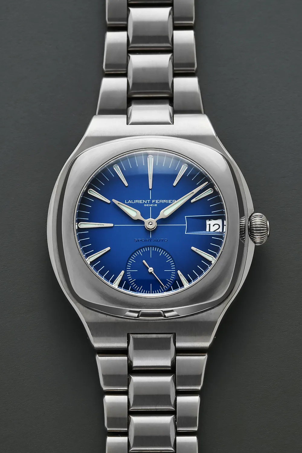 Laurent Ferrier Sport LCF040.T1.C1G 41.5mm Titanium Blue