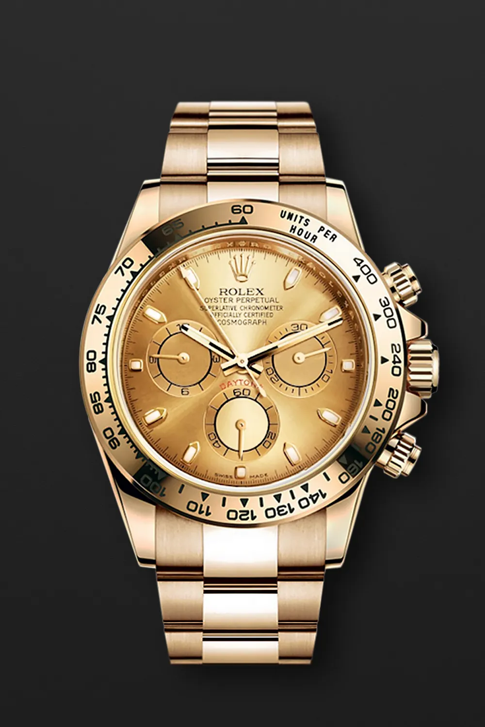 Rolex Daytona 116508 40mm 18k yellow gold Gold