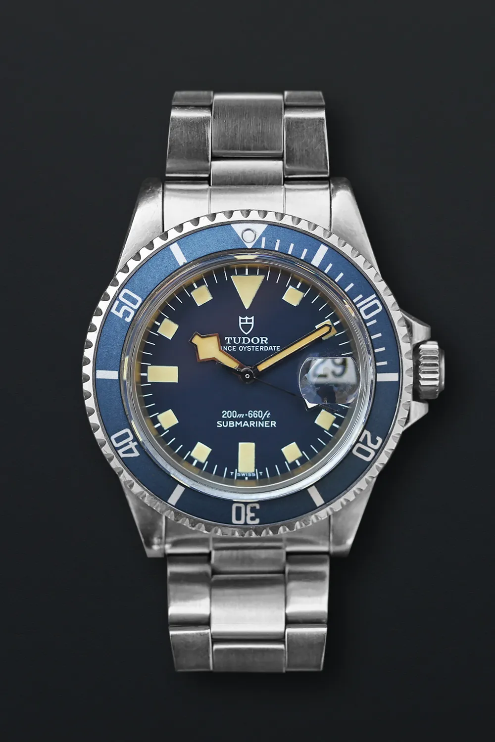 Tudor Submariner "Snowflake" 9411/0 40mm Stainless steel Blue