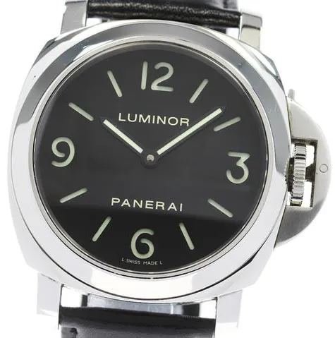 Panerai Luminor Base PAM 00112 44mm Stainless steel Black