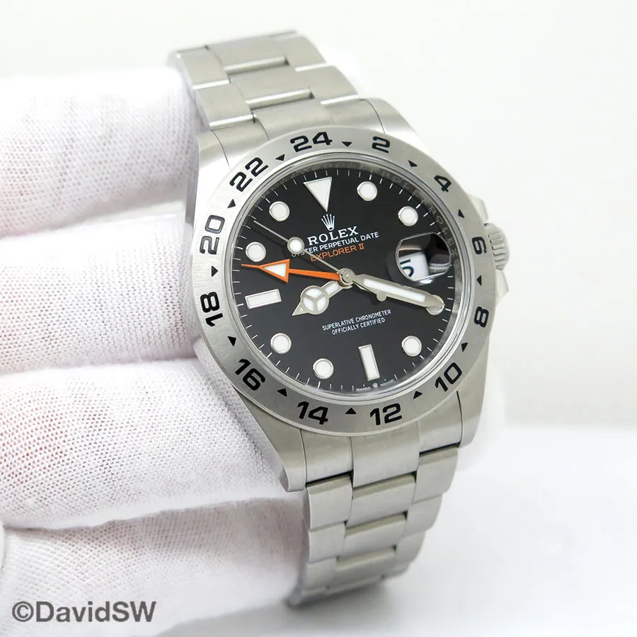 Rolex Explorer II 226570 42mm Stainless steel Black