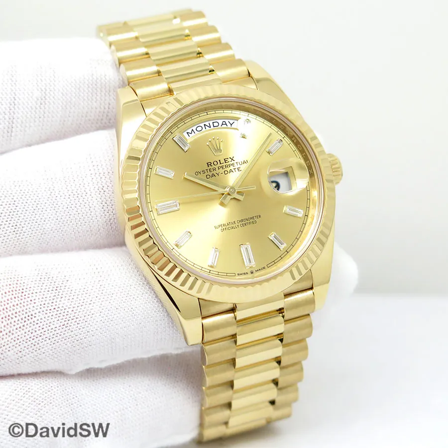 Rolex Day-Date 40 228238 40mm Yellow gold Champagne