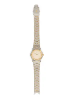 Ebel Wave Yellow gold and Stainless steel Cream