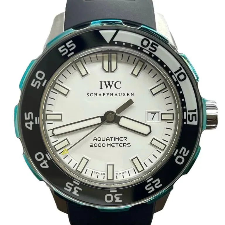 IWC Aquatimer IW356811 44mm Stainless steel White