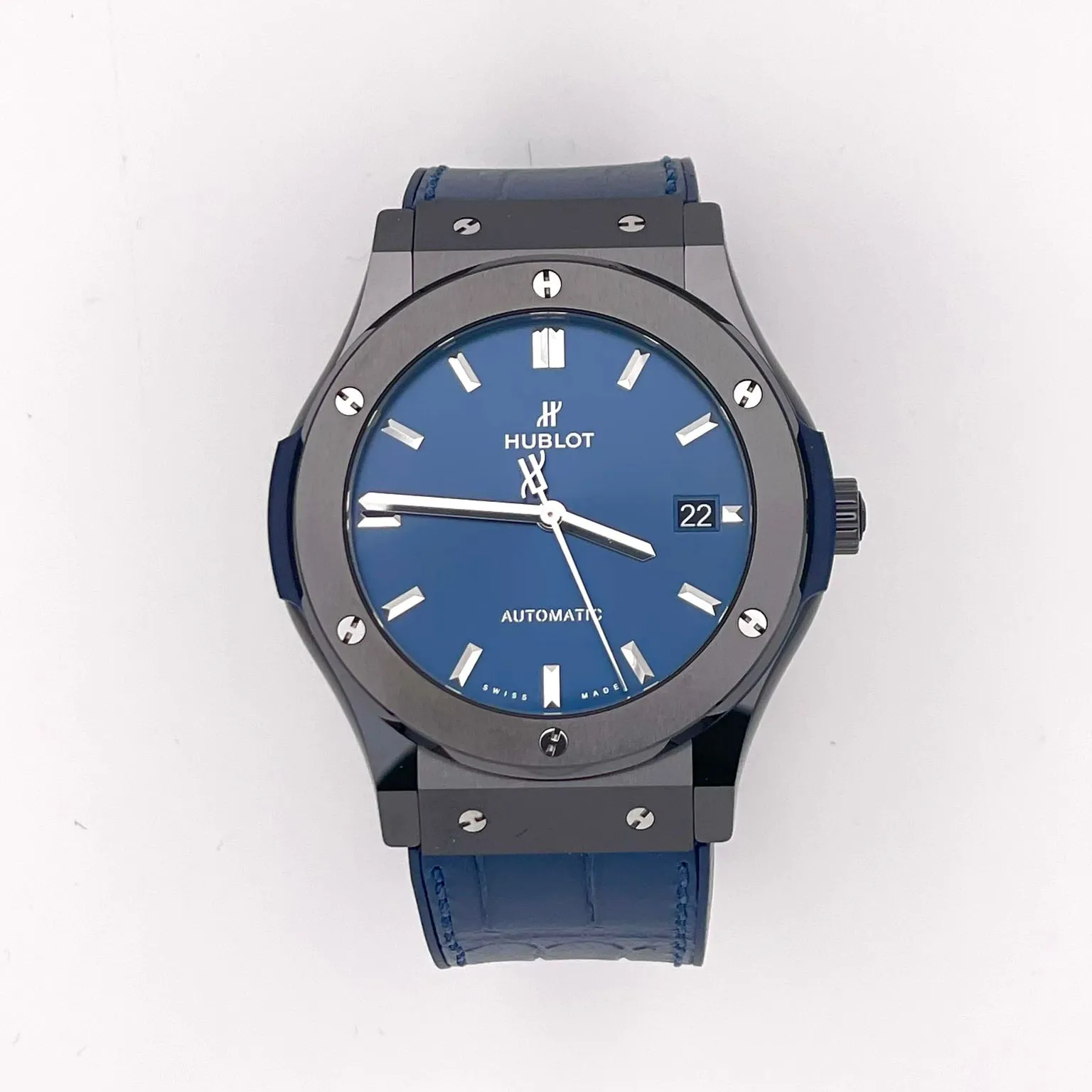 Hublot Classic Fusion 511.CM.7170.LR 45mm Ceramic Blue