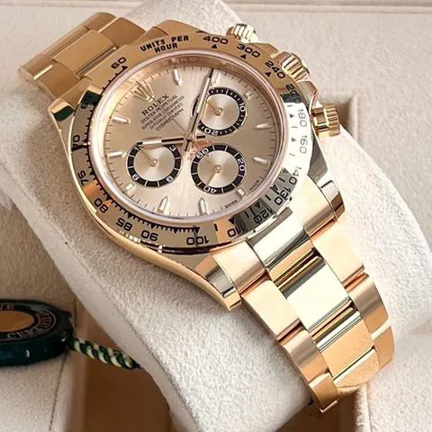 Rolex Daytona 126508 40mm Yellow gold Champagne