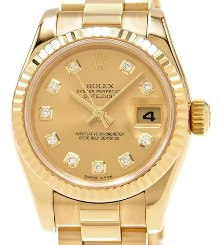 Rolex Datejust 179178G 26mm Yellow gold