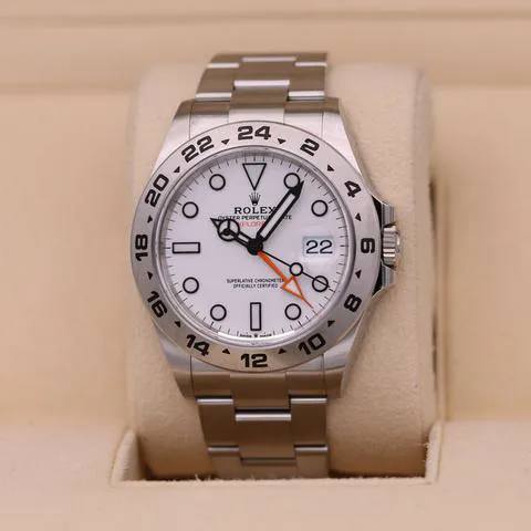 Rolex Explorer II 226570 42mm Stainless steel White