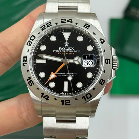 Rolex Explorer II 226570 42mm Stainless steel Black