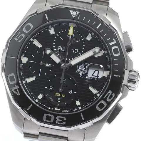 TAG Heuer Aquaracer 300M CAY211A-0 44mm Stainless steel Black